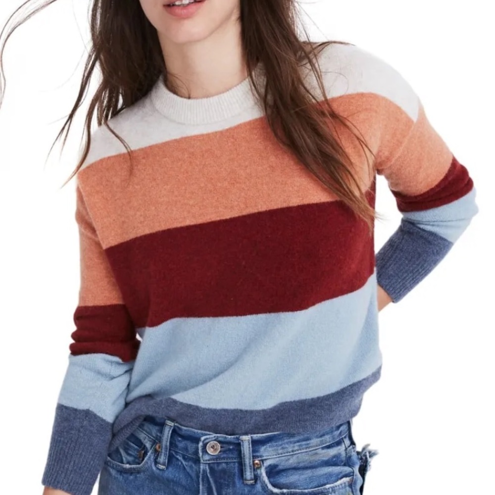Madewell // Knit Multi-colored Sweater // Size: XS